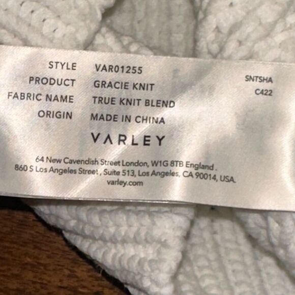 Varley Gracie Chunky Knit Textured Sweater - Picture 5 of 7